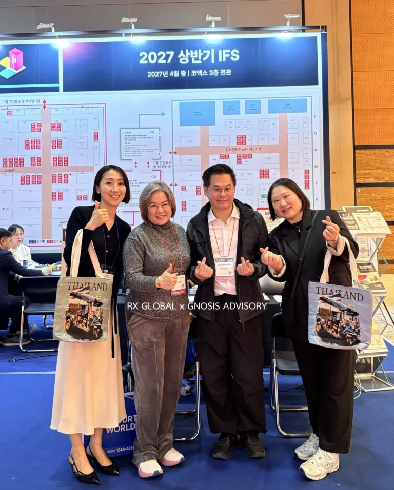 Gnosis Advisory is the Sale Agent of RX Global to promote the IFS International Franchise Show at COEX, Seoul Korea